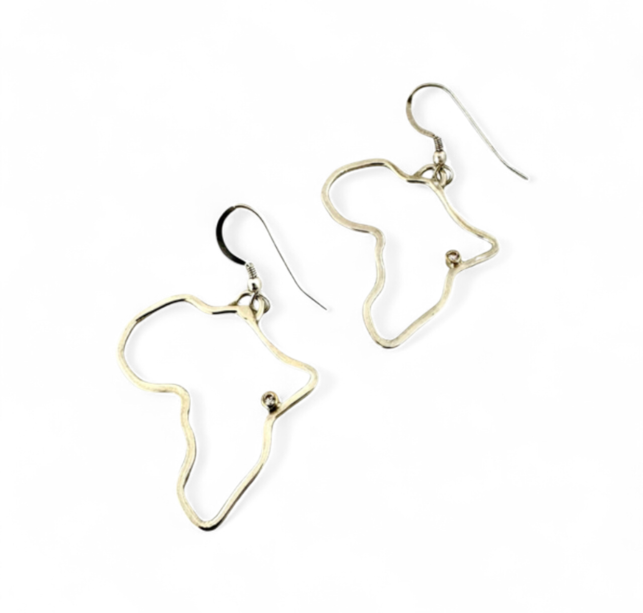 Africa Outline Earrings