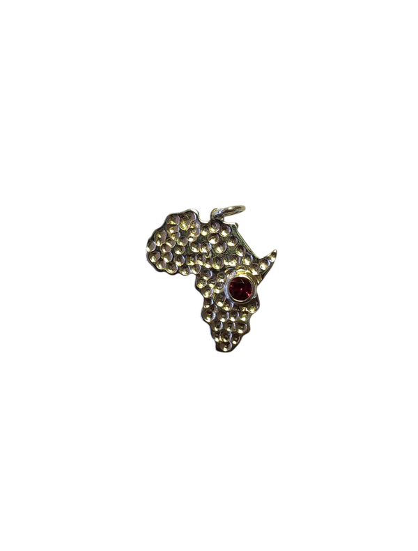 Garnet Africa Pendant