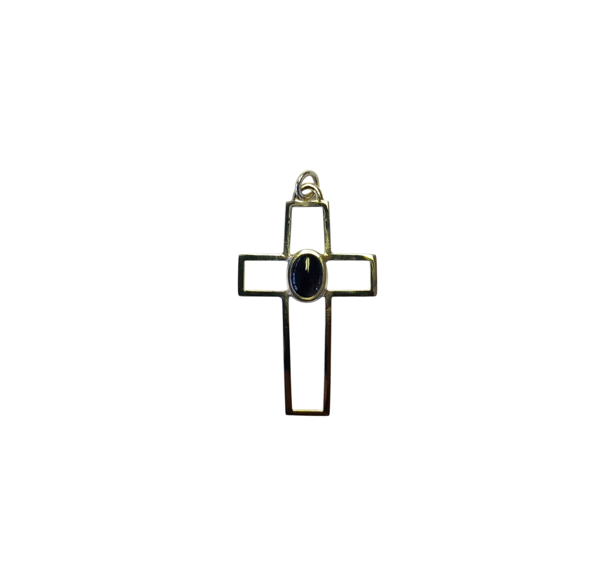 Grace Iolite Cross Pendant