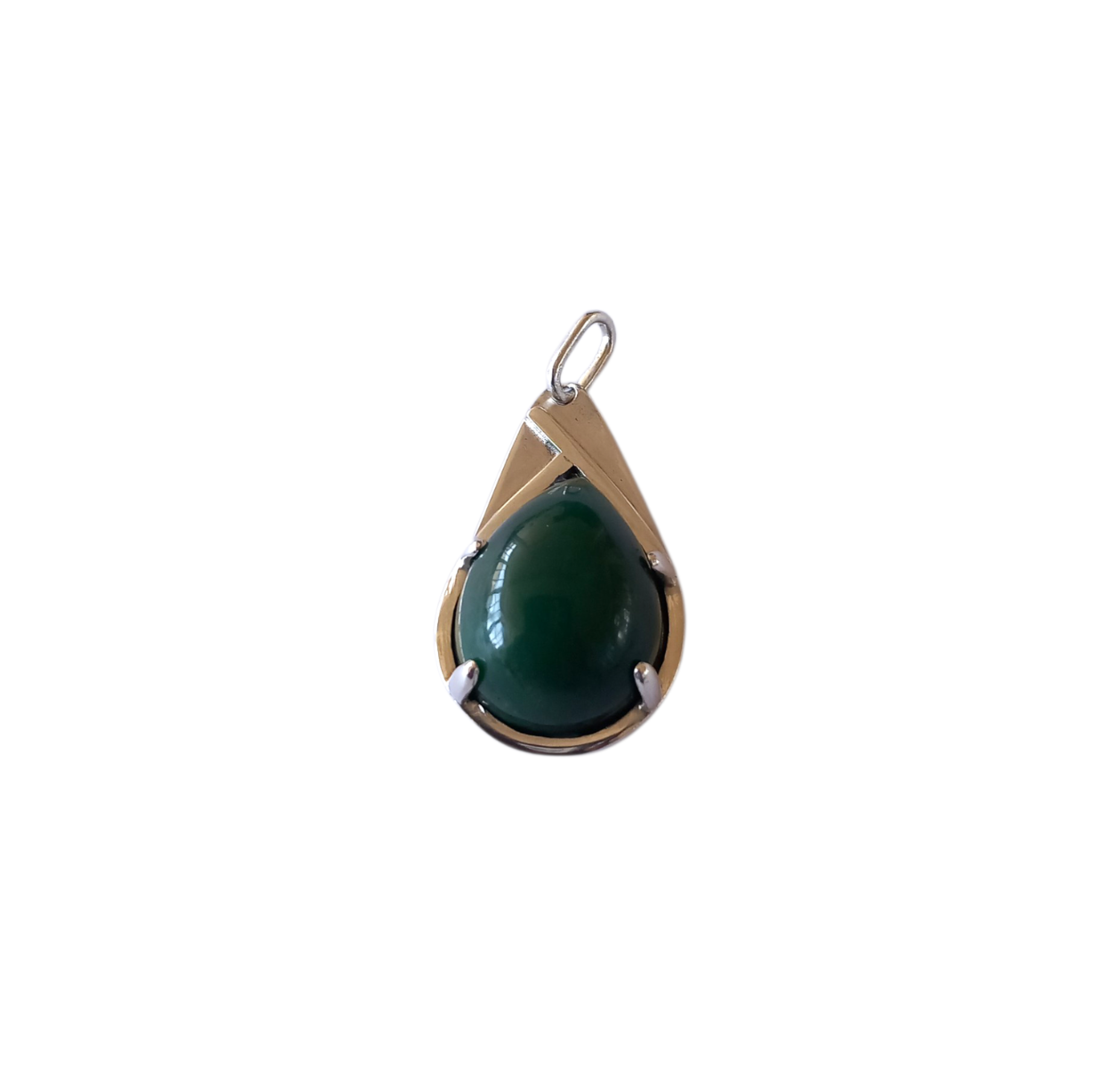 Touch Stone Teardrop Pendant