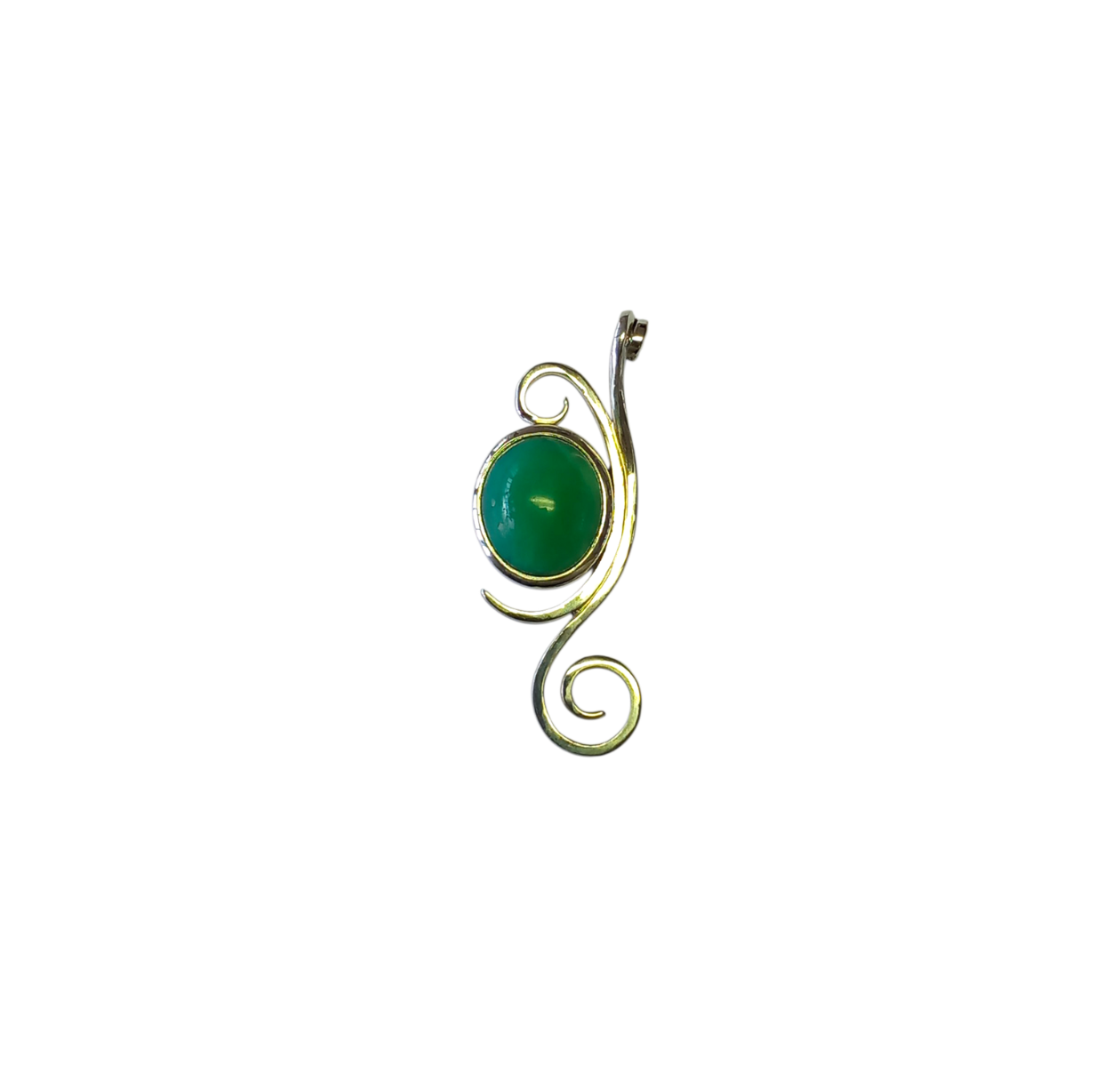 Verdant Curve Pendant